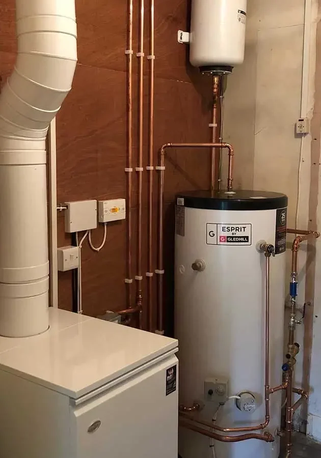 Boiler-Cylinder Heating
