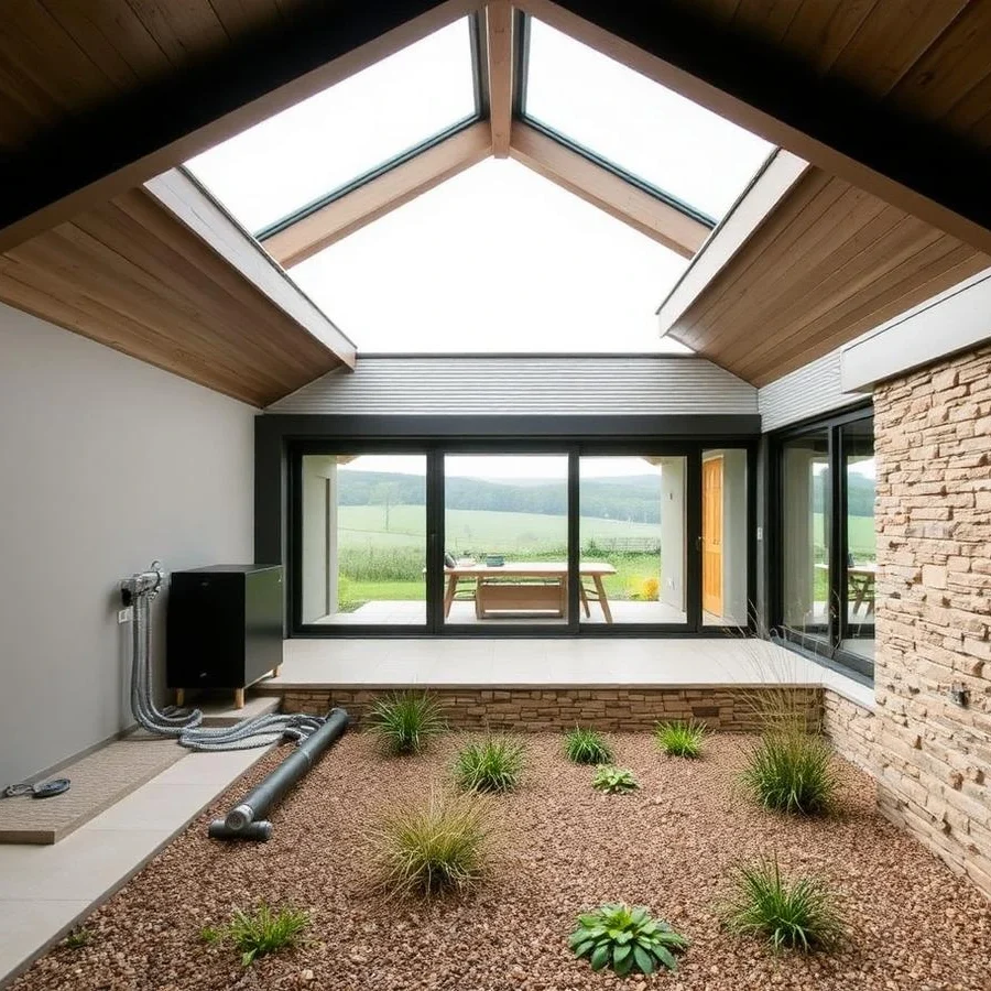 Ground source heat pump installation in Scarborough